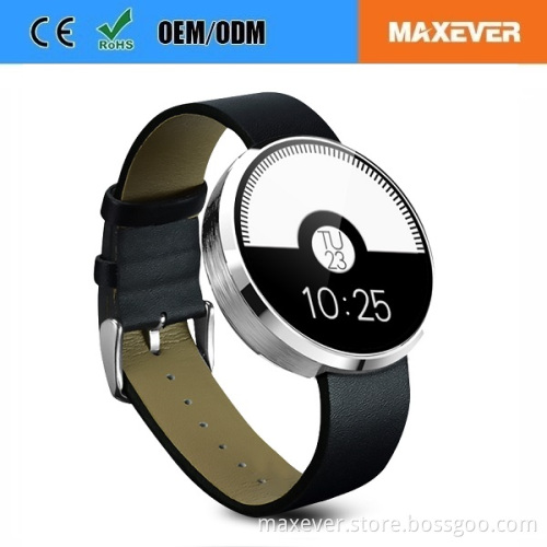 MTK2502 BT4.0 1.22" IPS Round Touch Screen Heart Rate Monitor DM360 Smart Watch
